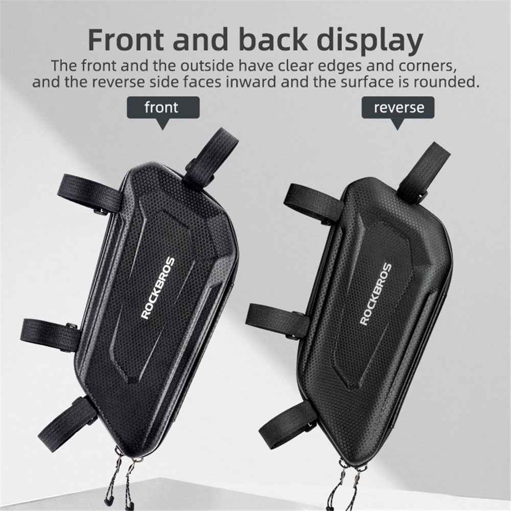 ROCKBROS CM300 Reflective Hard Shell Motorcycle Side Bag Waterproof Tool Bag - B106 / Right
