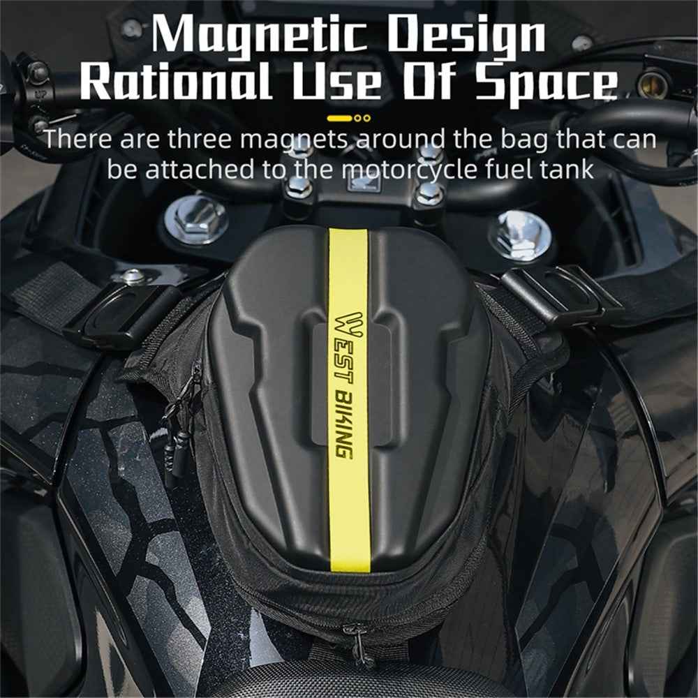 WEST BIKING YP0707352 Motorcycle Leg Bag Oil Tank Bag Crossbody Bag - Black