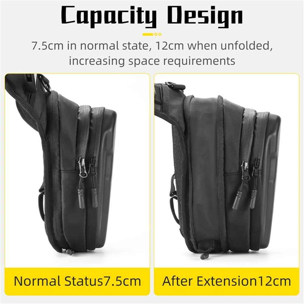 WEST BIKING YP0707352 Motorcycle Leg Bag Oil Tank Bag Crossbody Bag - Black