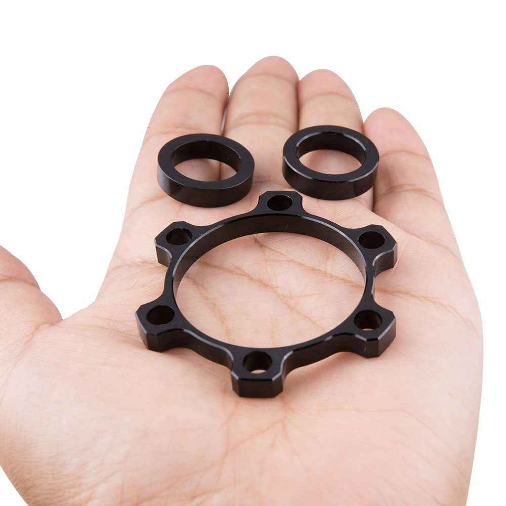ZTTO 142148 Bicycle Bottom Bracket Spacer Aluminium Alloy Flywheel Hub Washer Bicycle Hub Conversion Washer - 100x15 to 110x15