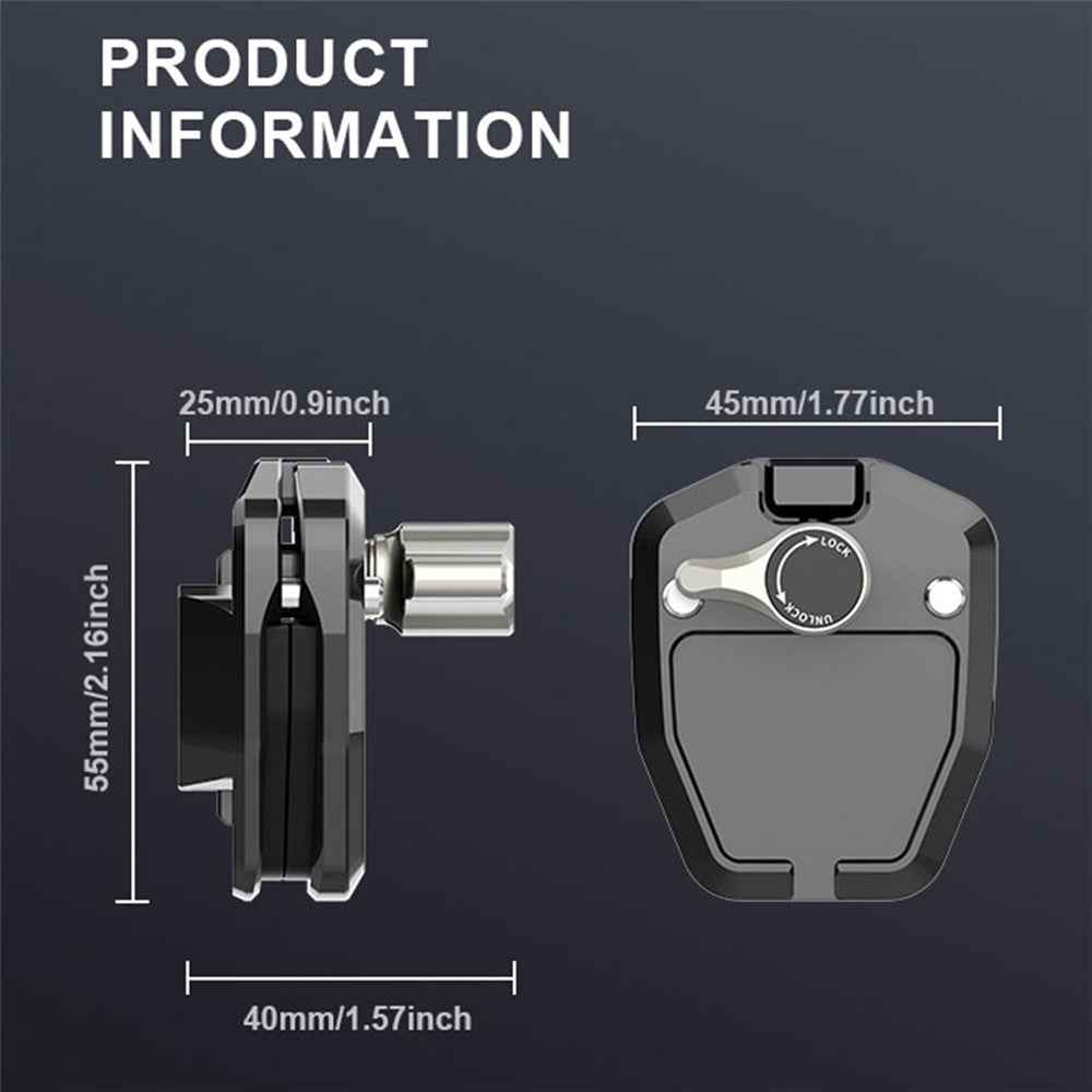 FLW429 Motorcycle Windshield Clip Camera Clamp Mount Accessories Phone Holder