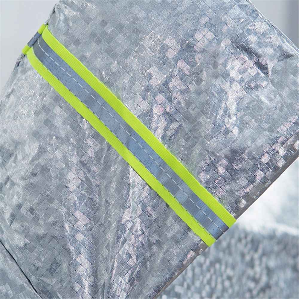 Waterproof Motorcycle Cover Lock-Holes Motorbike Anti-UV Sleeve Outdoor Rainproof Protector Universal Bike Dust Cover, Size: M