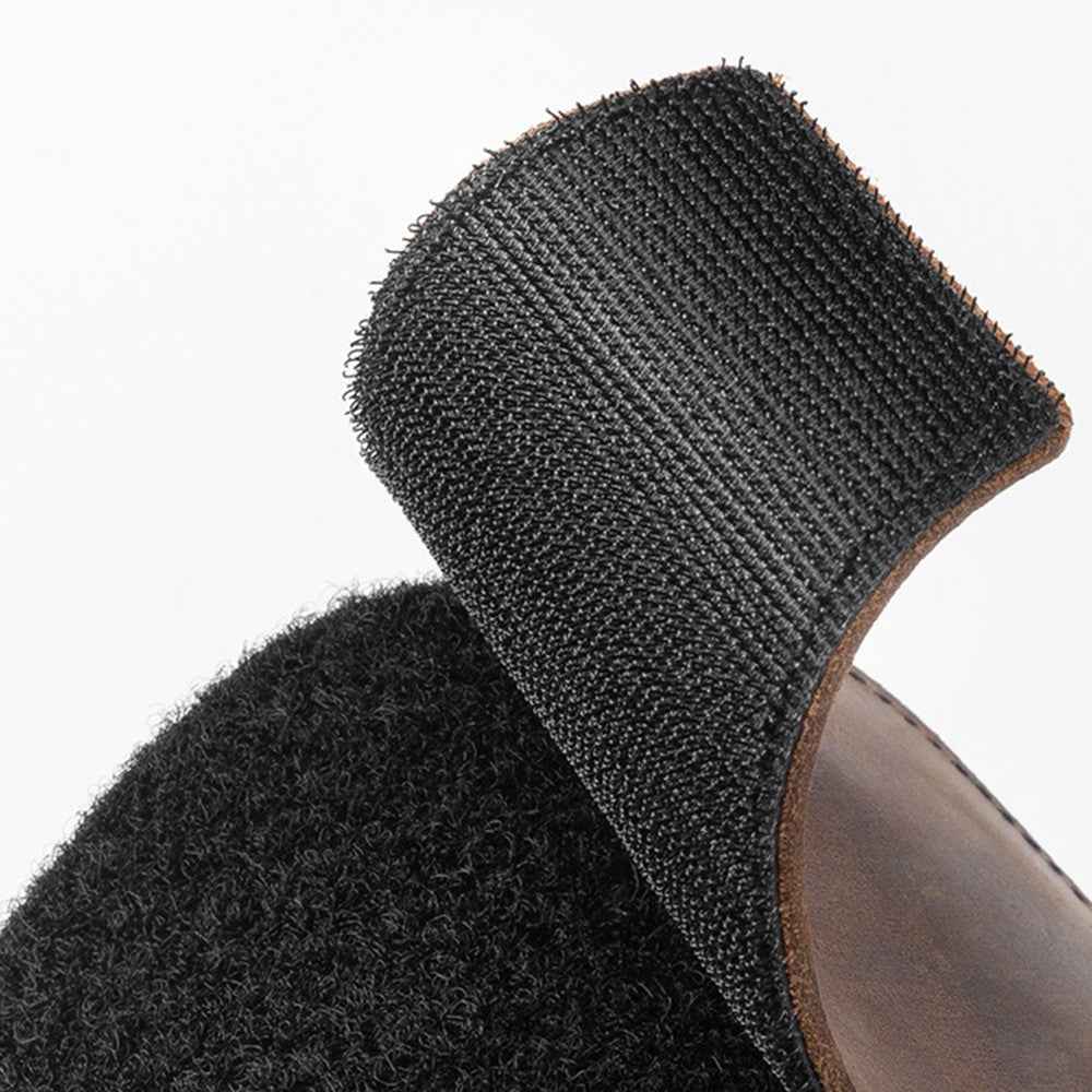 ROCKBROS MTB002 Motorcycle Shift Lever Shoe Cover Non-slip Leather Shoes Protection Gear Shift Pad - Bronze