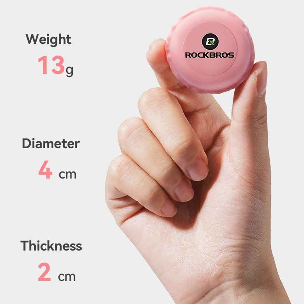 ROCKBROS 6Pcs Bicycle Inner Tire Patch Repair Kit No-glue Adhesive Quick Dry Repair Tool Set - Orange