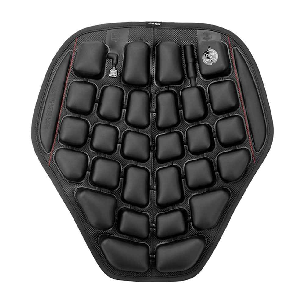 ROCKBROS Inflatable Seat Cushion Air Fillable Cooling Down Air Seat Pad Pressure Relief Ride Touring Saddle Cover for Motorcycle Scooter