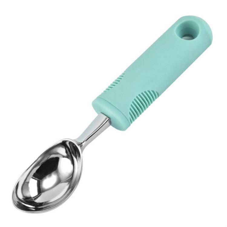 3 PCS Zinc Alloy Ice Cream Spoon Dessert Spoon Fruit Ball Digger (Navy)