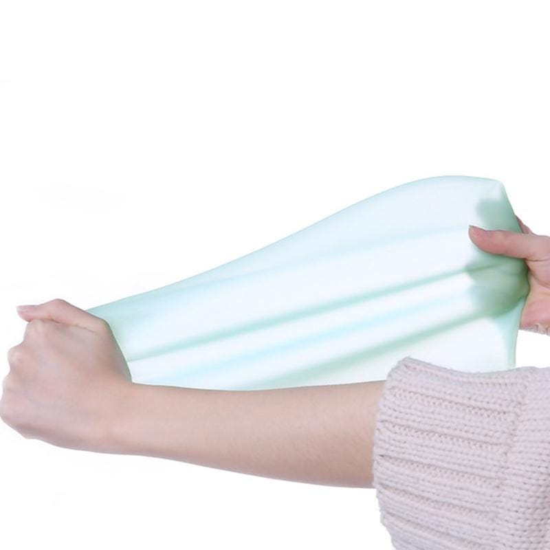 FaSoLa Silicone Dough Kneading Dough Bag Multi-function Kitchen Facial Wake up Bag Baking Tools Flour Bag (Green)