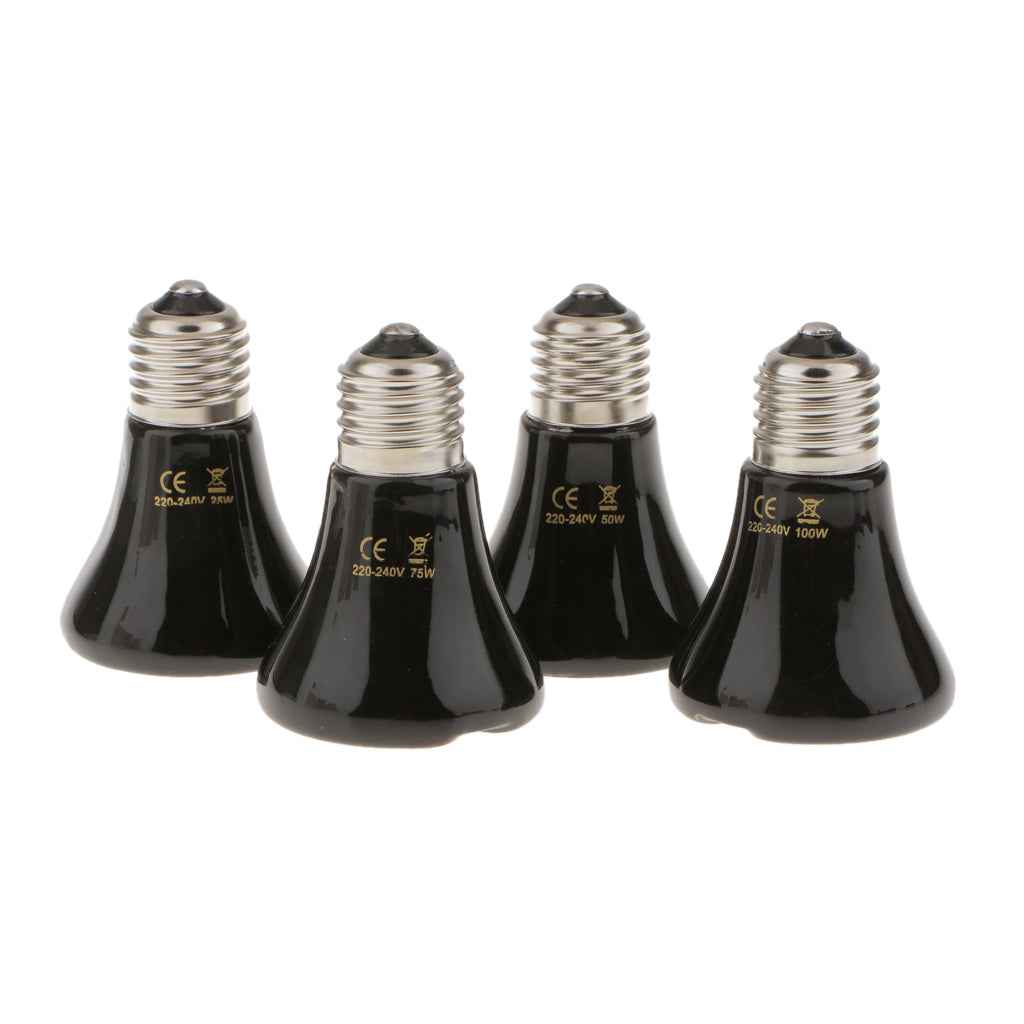 Infrared Ceramic Emitter Heat Light Bulb Lamp for Reptile Pet Brooder 100W