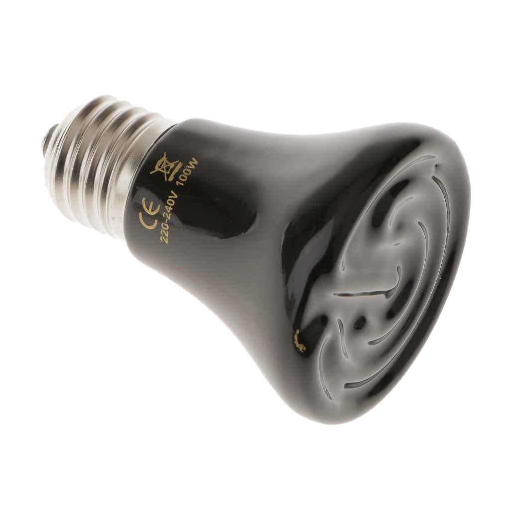 Infrared Ceramic Emitter Heat Light Bulb Lamp for Reptile Pet Brooder 100W