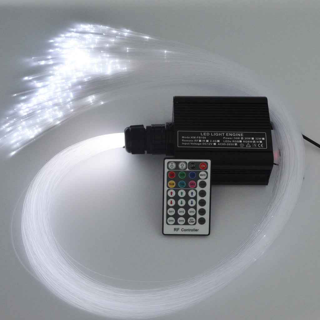 0.75mm 2M MMA Plastic End Glow Optical Fiber for Home Bar Decoration 200Pcs