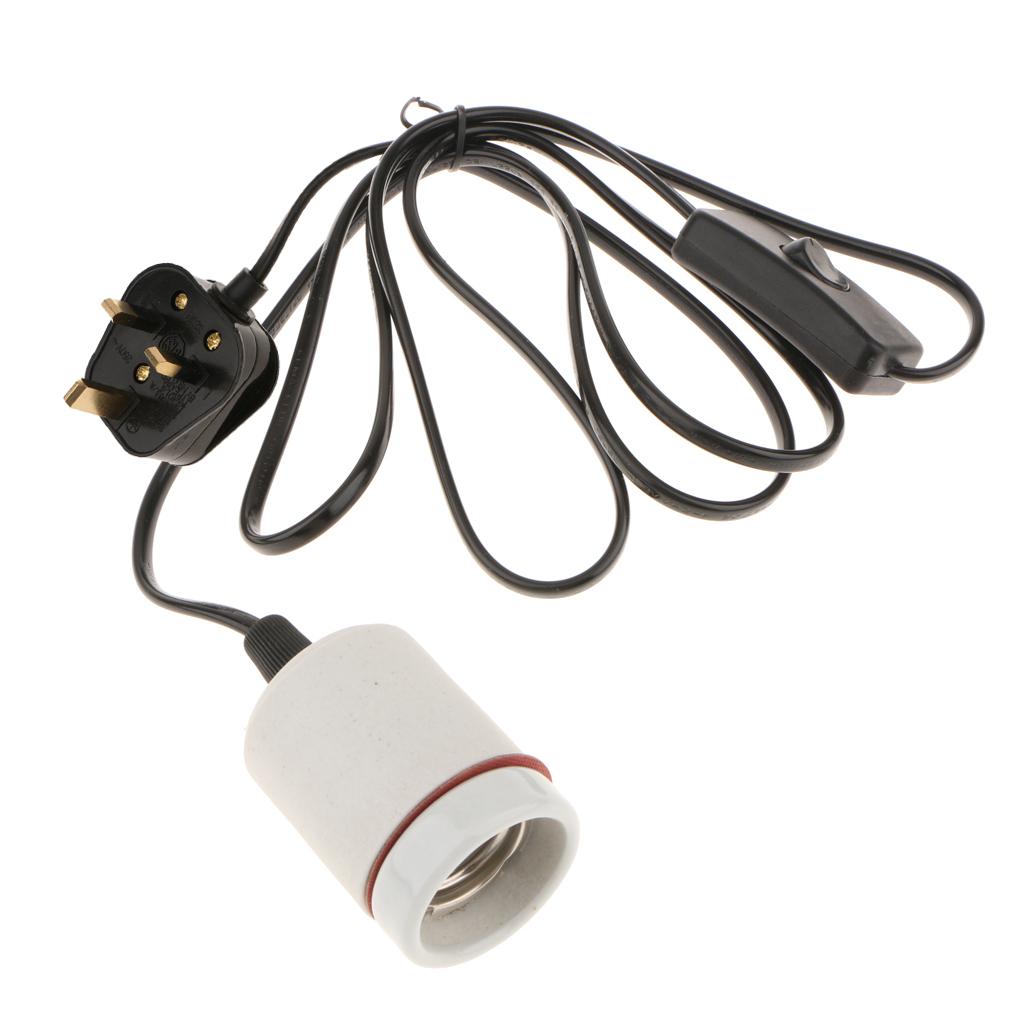 220V Reptile UVA Heat Light Bulb Night View E27 Heating Lamp-UK Plug 50W