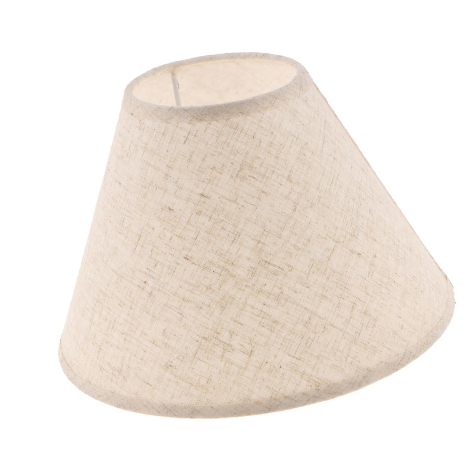 2x Lampshade Table Lamp Shade Floor Lamp Bedside Lamp Light Shade Flaxen