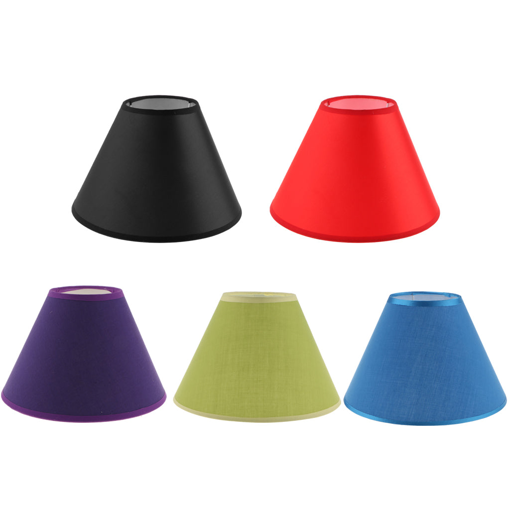 2x Lampshade Table Lamp Shade Floor Lamp Bedside Lamp Light Shade Blue
