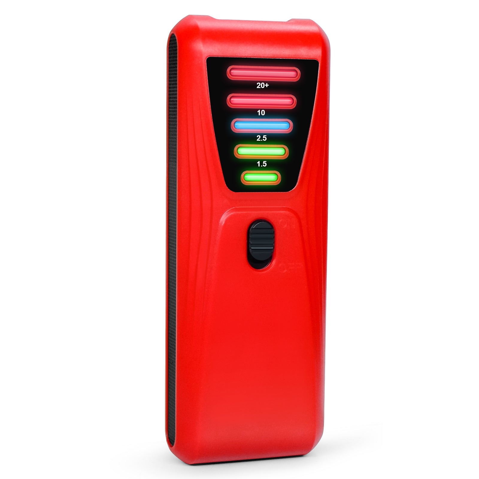 FS-2 Electric Magnetic Field Radiation Tester Portable 5 LED EMF Meter Detector - Red