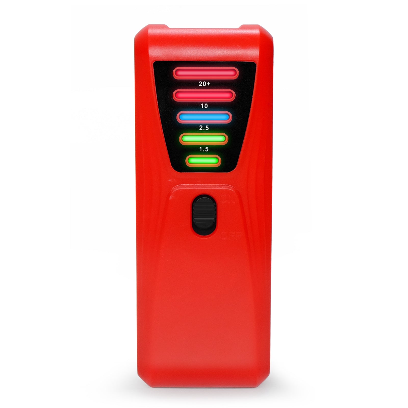 FS-2 Electric Magnetic Field Radiation Tester Portable 5 LED EMF Meter Detector - Red