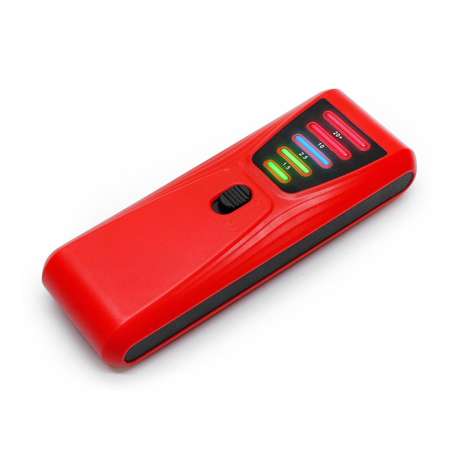 FS-2 Electric Magnetic Field Radiation Tester Portable 5 LED EMF Meter Detector - Red