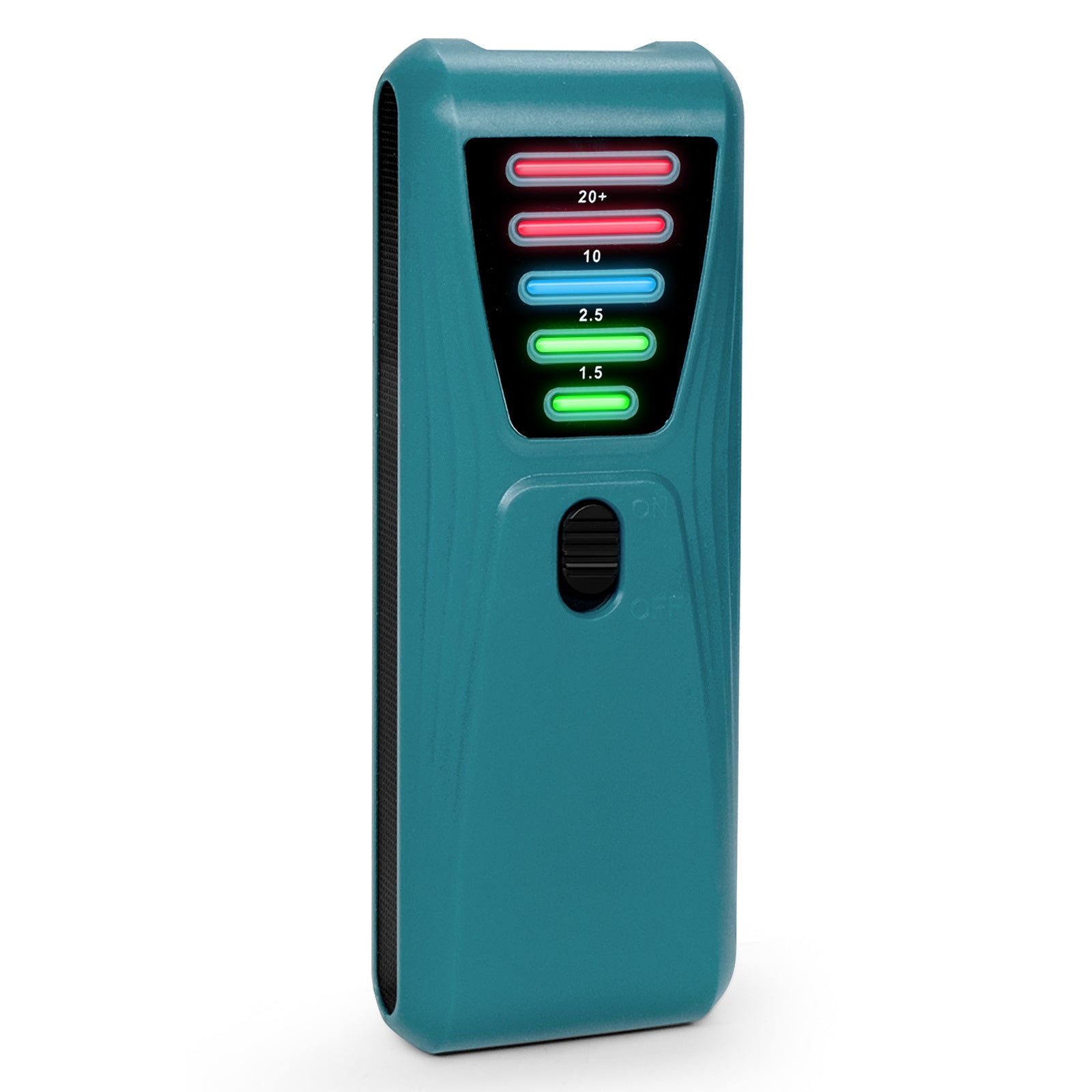 FS-2 Electric Magnetic Field Radiation Tester Portable 5 LED EMF Meter Detector - Cyan