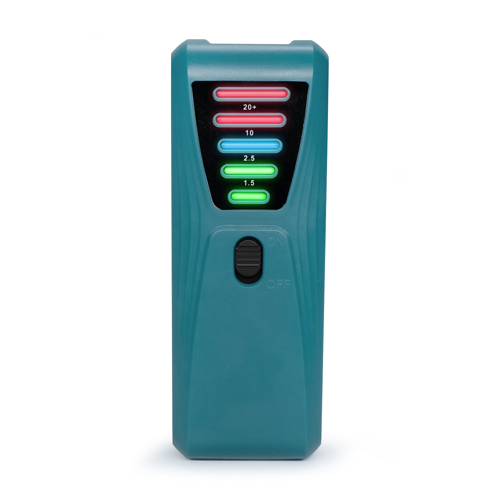 FS-2 Electric Magnetic Field Radiation Tester Portable 5 LED EMF Meter Detector - Cyan