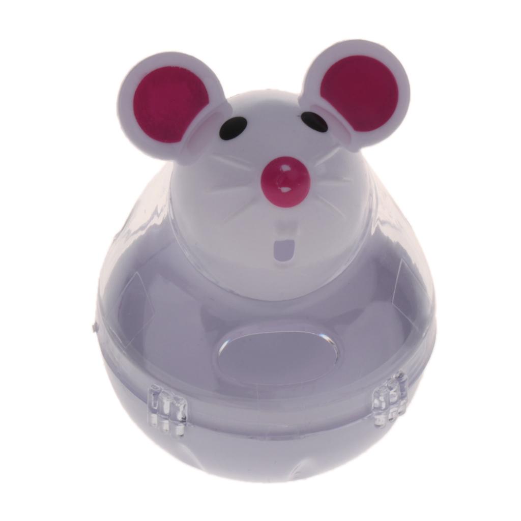 2 pcs Pet Cat Tumbler Toy Interactive Dog Puppy Leakage Food Dispenser