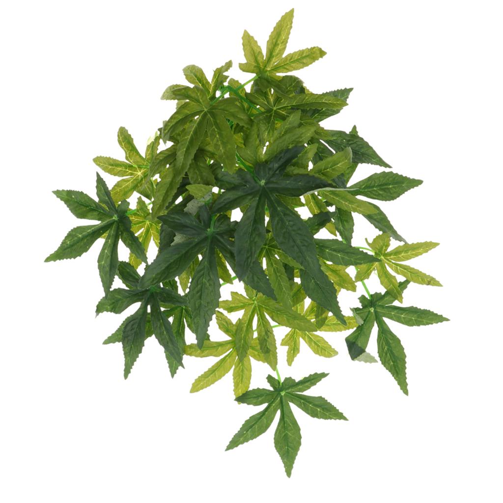 2Pcs Bendable Reptiles Vine Jungle Climber Vines Artificial Decor 30cm &40cm