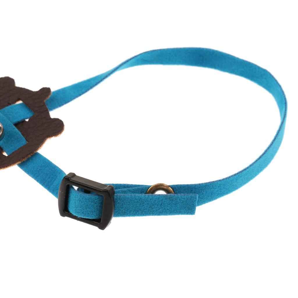 Adjustable Pet Turtle Harness Leash Lead for Small Pet Animal Outdoor Blue