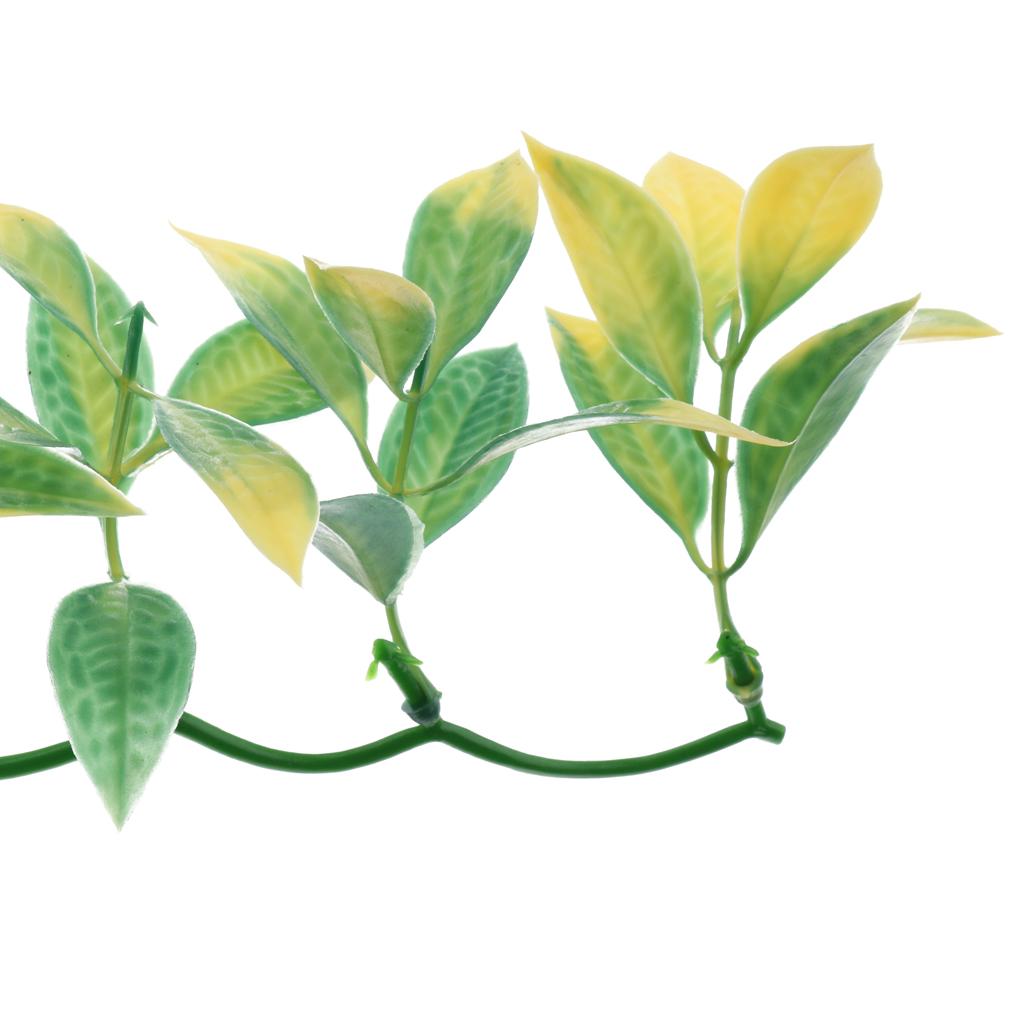 2Pcs Bendable Reptiles Vine Jungle Snake Climber Vines Artificial Decor