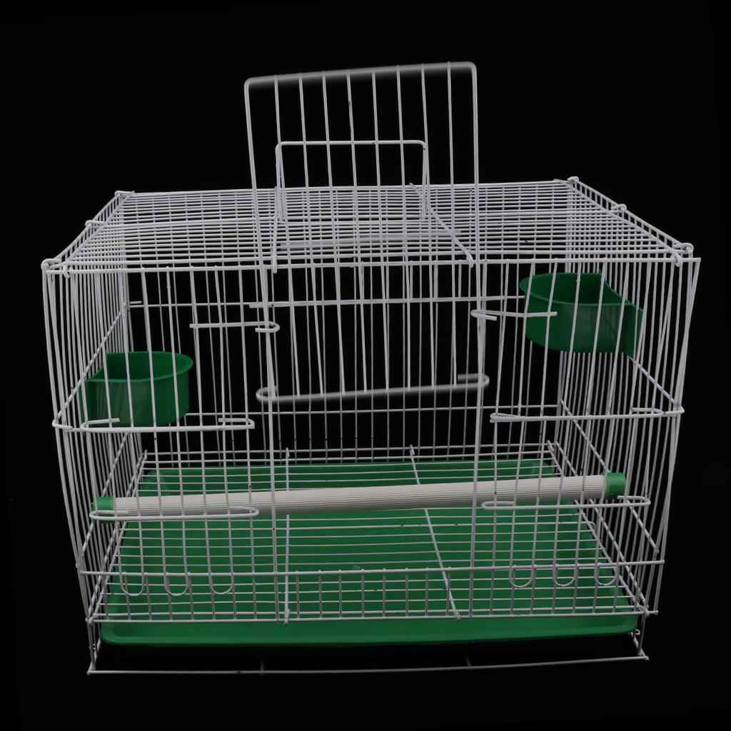 Large Bird Cage with Stand&Tray&Bowls FOR Parrot Chinchilla Macaw Cockatiel Cockatoo Pet House