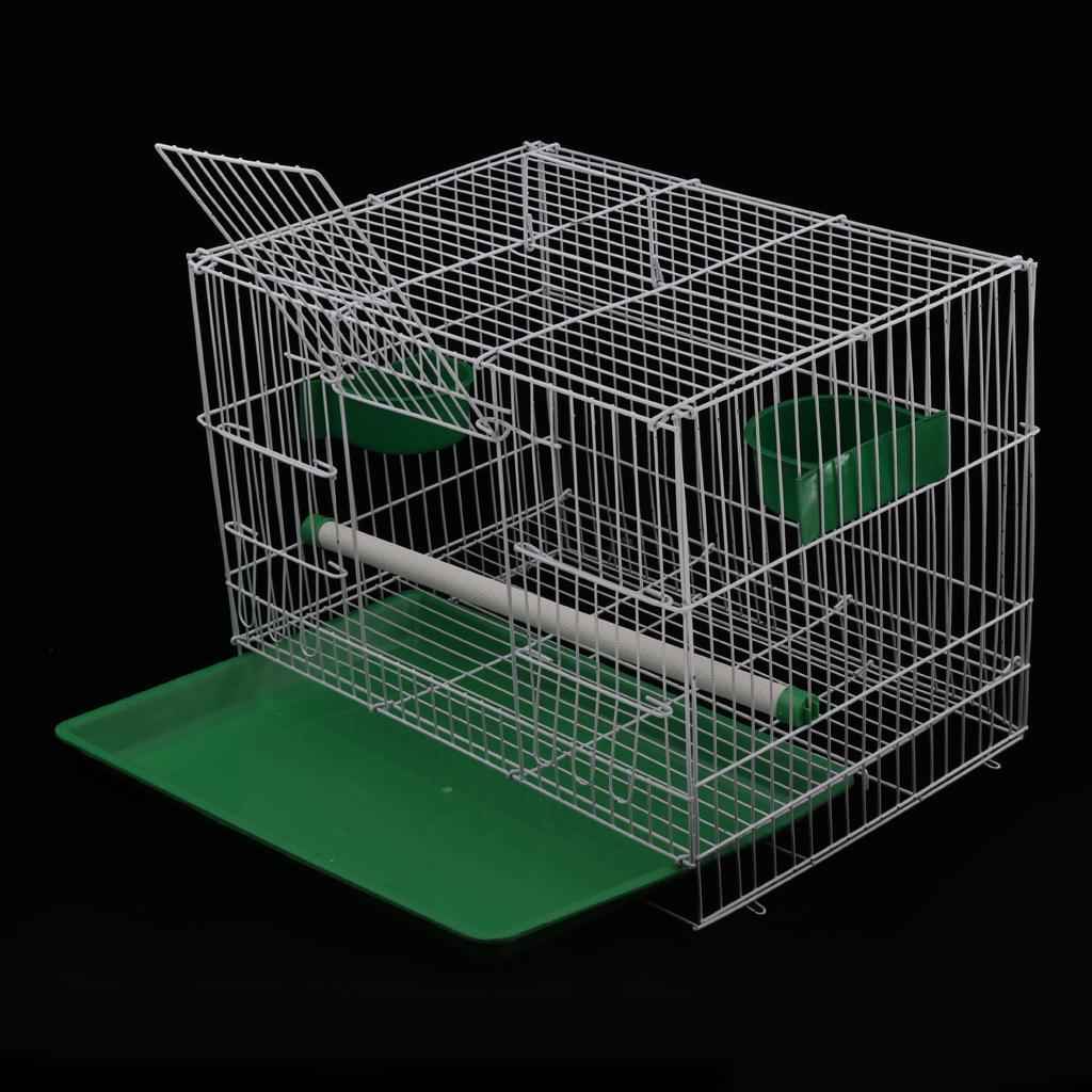 Large Bird Cage with Stand&Tray&Bowls FOR Parrot Chinchilla Macaw Cockatiel Cockatoo Pet House