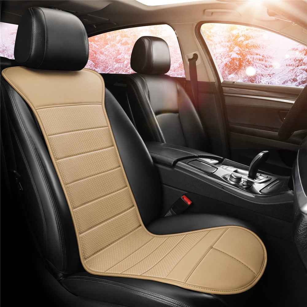 Universal 12V / 24V Car Seat Heater Cushion Winter Keep Warmer Heating Cover Pad - Beige