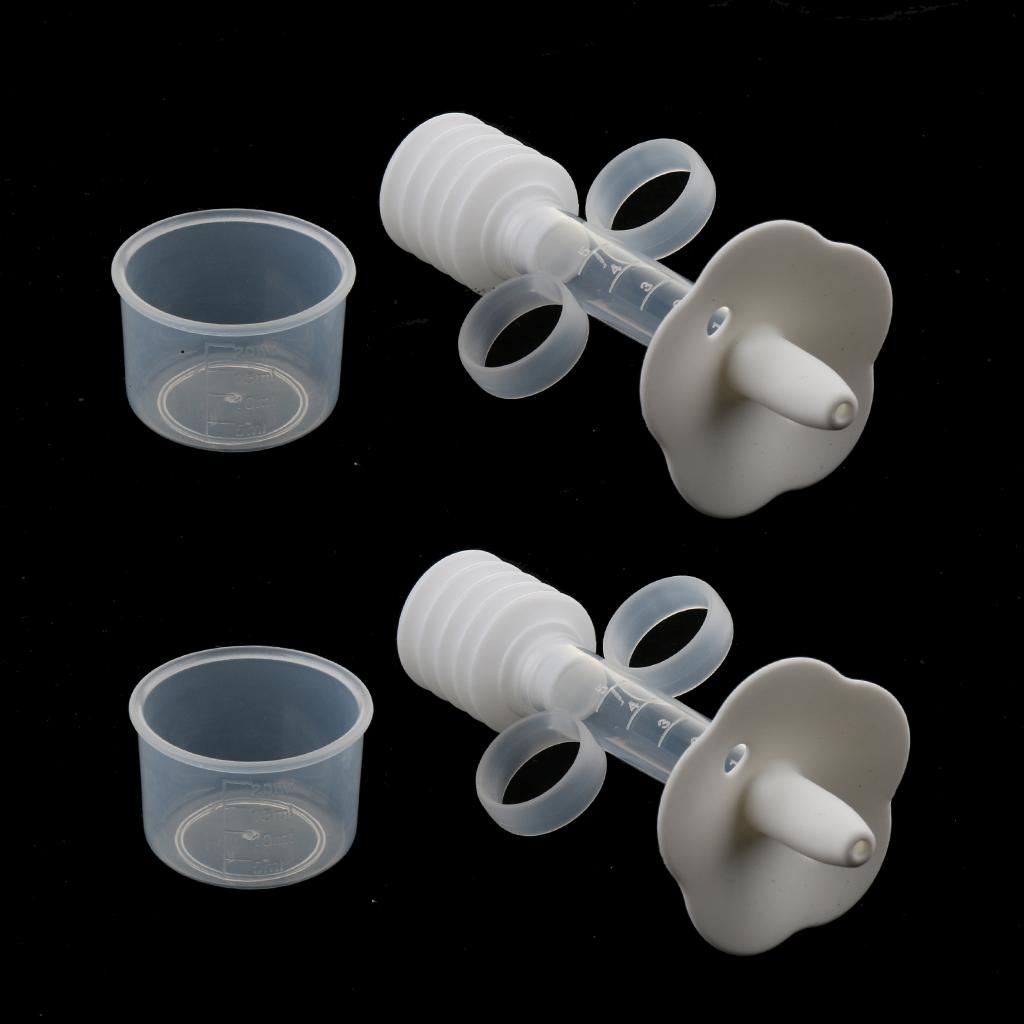 2 Pcs Small Pet Feeder Medicine Milk Feeding Syringe Pill Feeding Tool