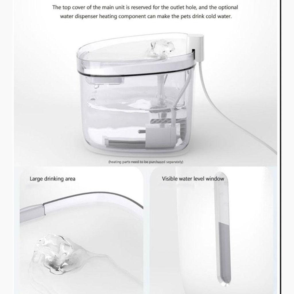Automatic Pets Water Drinking Dispenser Cat Dog Bowl Drink Dish