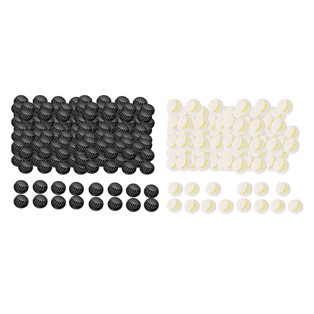 100pcs Breathing Valve Filter Replacement Respirator for Face Mask Black