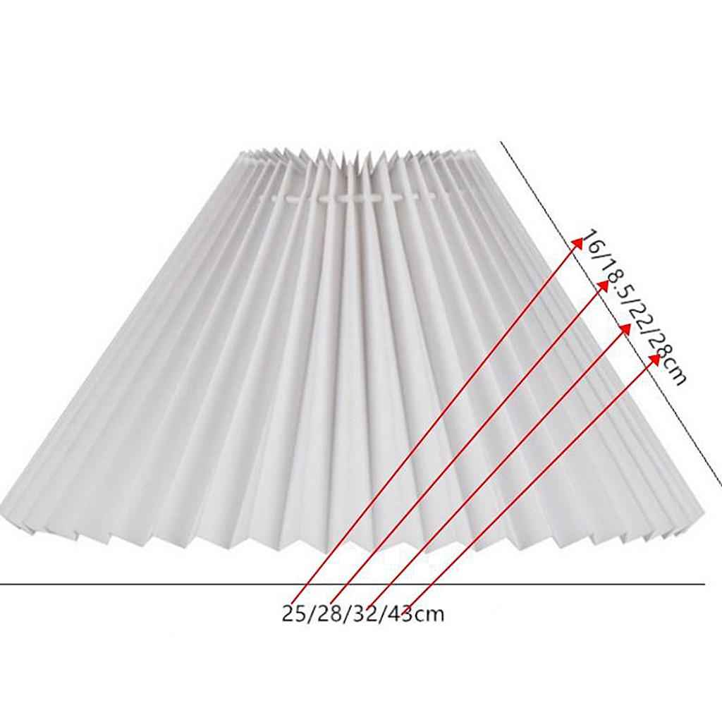 Modern Lamp Shade Lampshade Fanshaped Light Cover Dust-proof Beige_24cm
