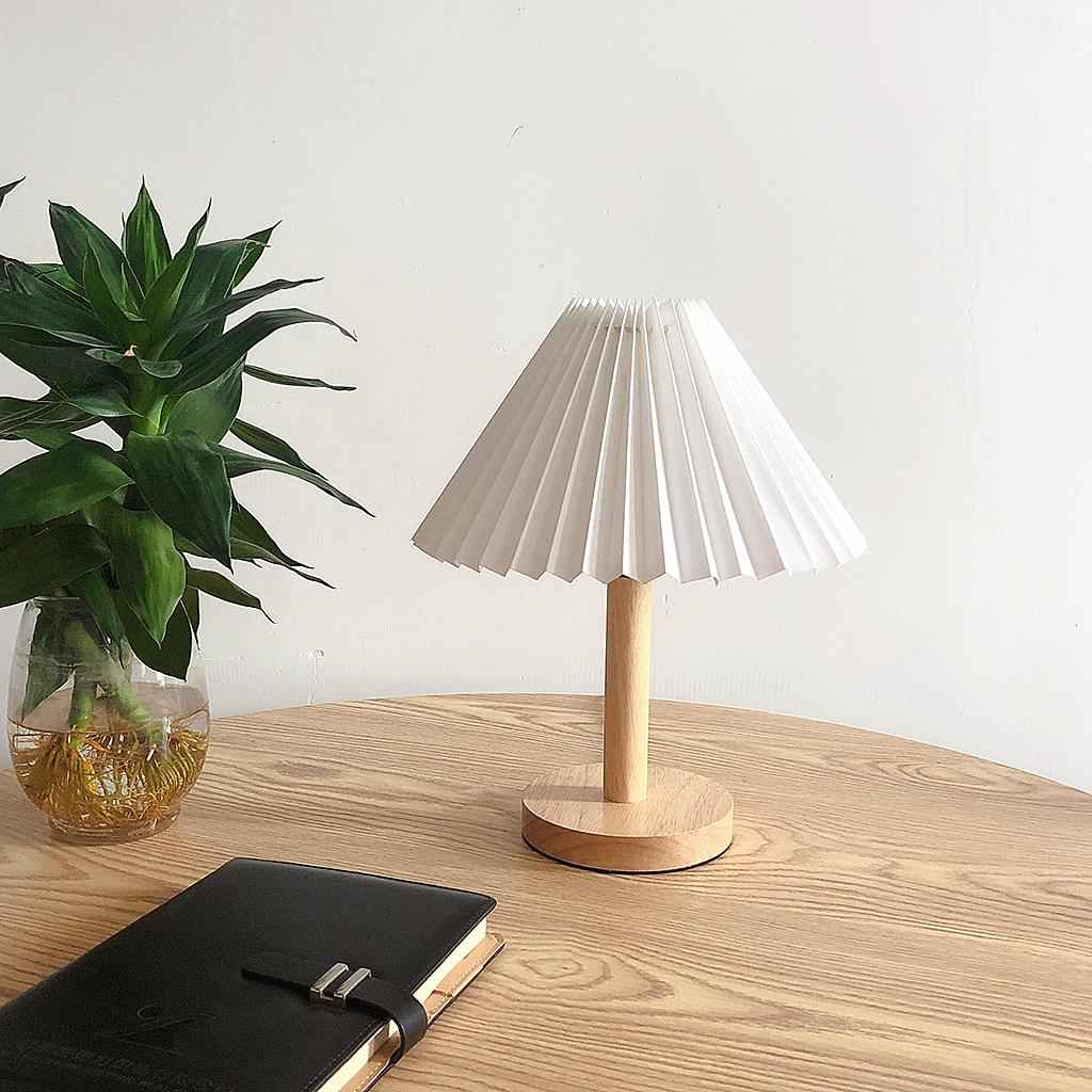 Modern Lamp Shade Lampshade Fanshaped Light Cover Dust-proof Beige_24cm