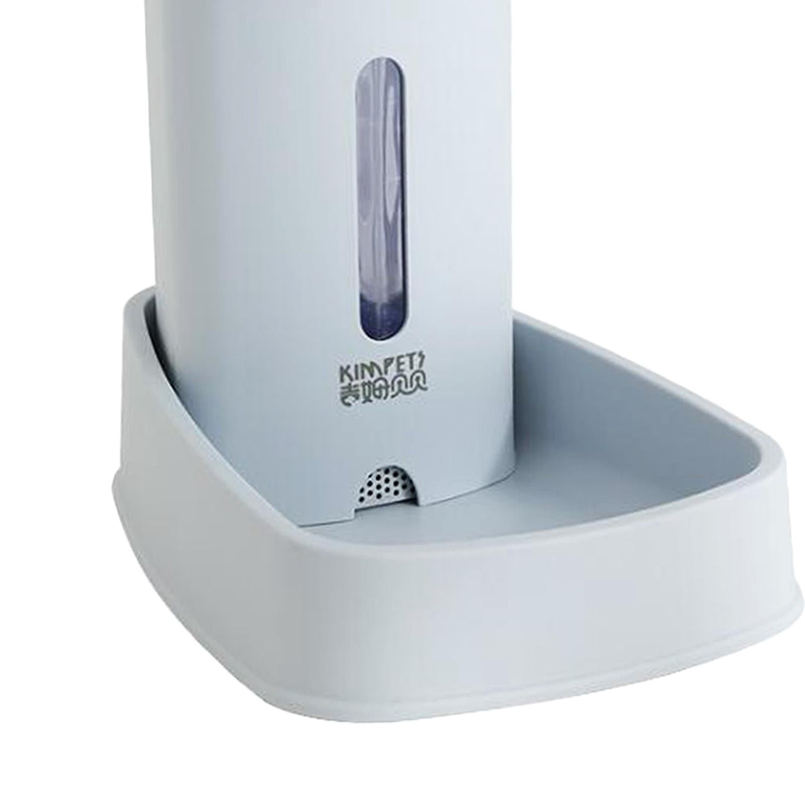 Automatic Pet Water Feeder Eco-Friendly PET Recycled For Cat Dog Pet Animal Blue