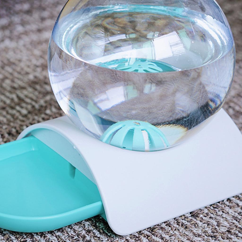Auto Pet Water Dispenser Drink Water Cat Drinking Bowl Feeder Green