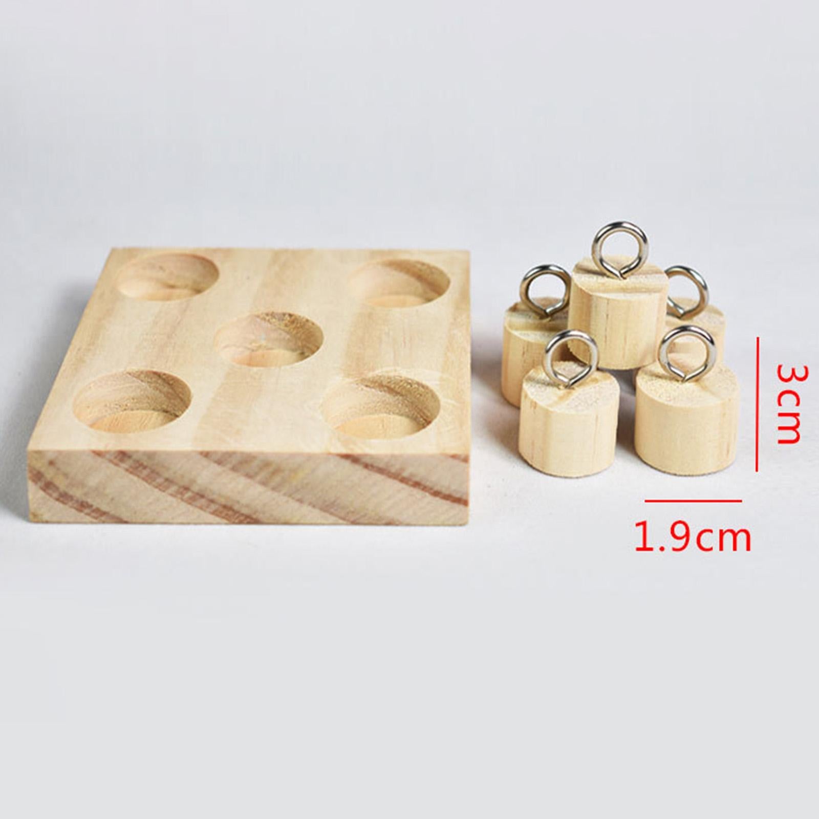 Birds Trick Tabletop Toys Educational Toys Intelligence Wooden Block Toy