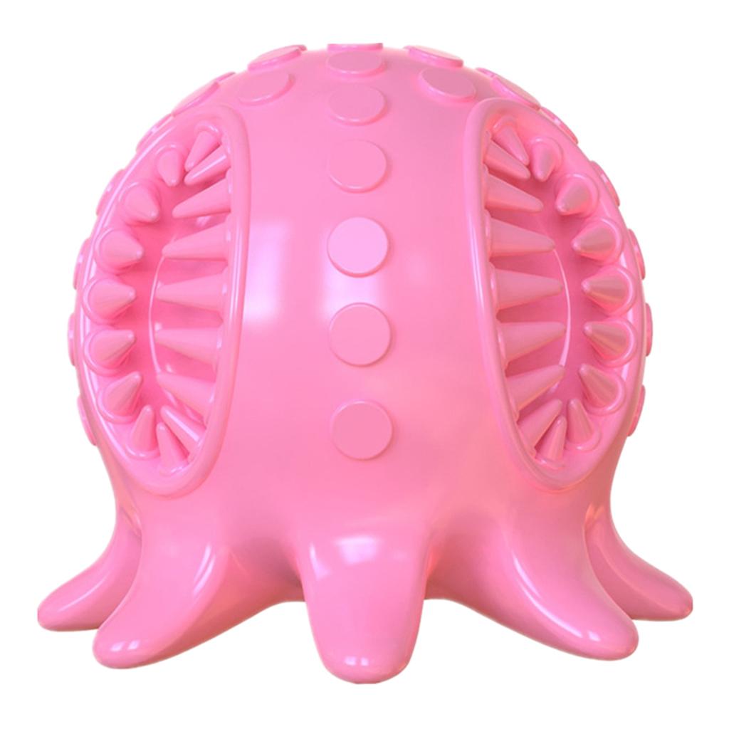 Dog Squeaky Toy Chew Toy Squeaker Training Toothbrush Puppies Pets Pink