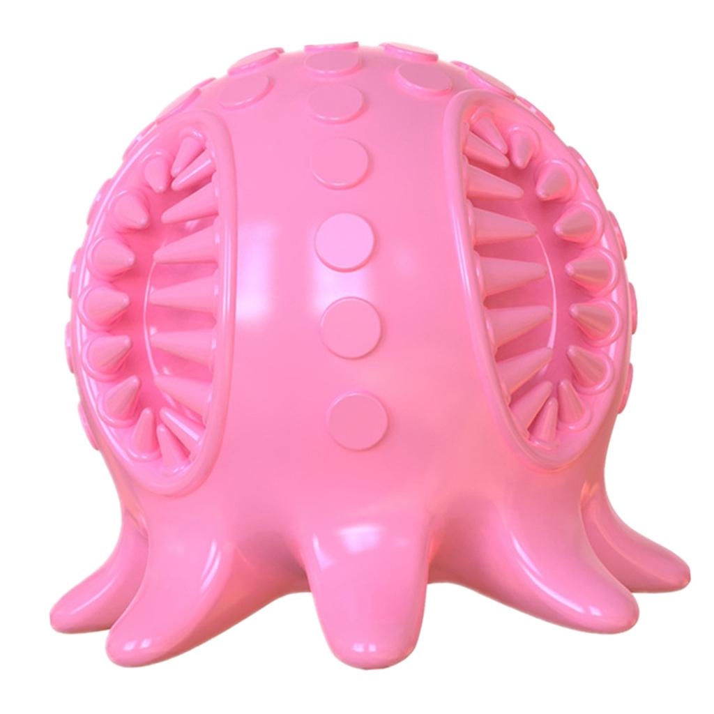 Dog Squeaky Toy Chew Toy Squeaker Training Toothbrush Puppies Pets Pink