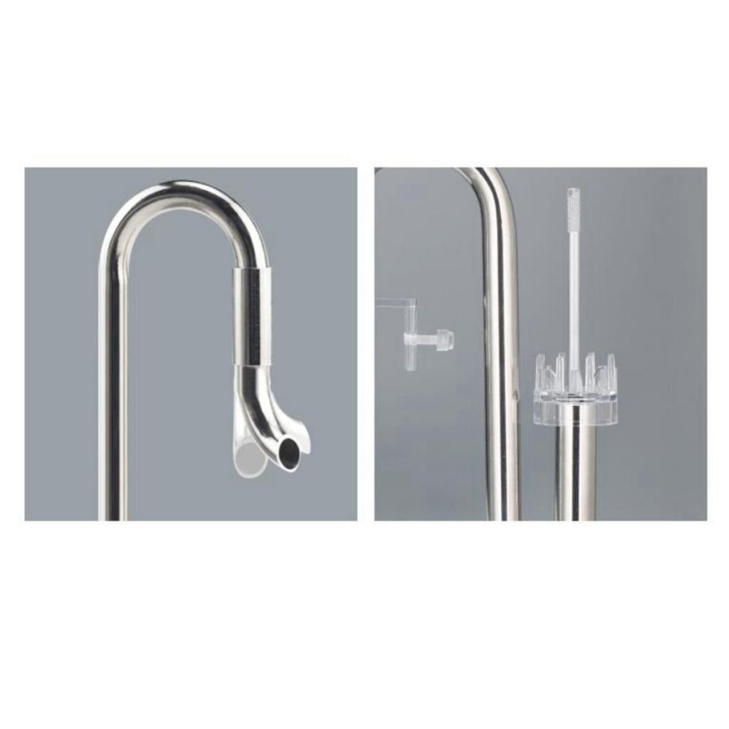 Aquarium Filter Tubing Lily Pipe Inflow Surface Skimmer 12Outlet 16 Oil-film