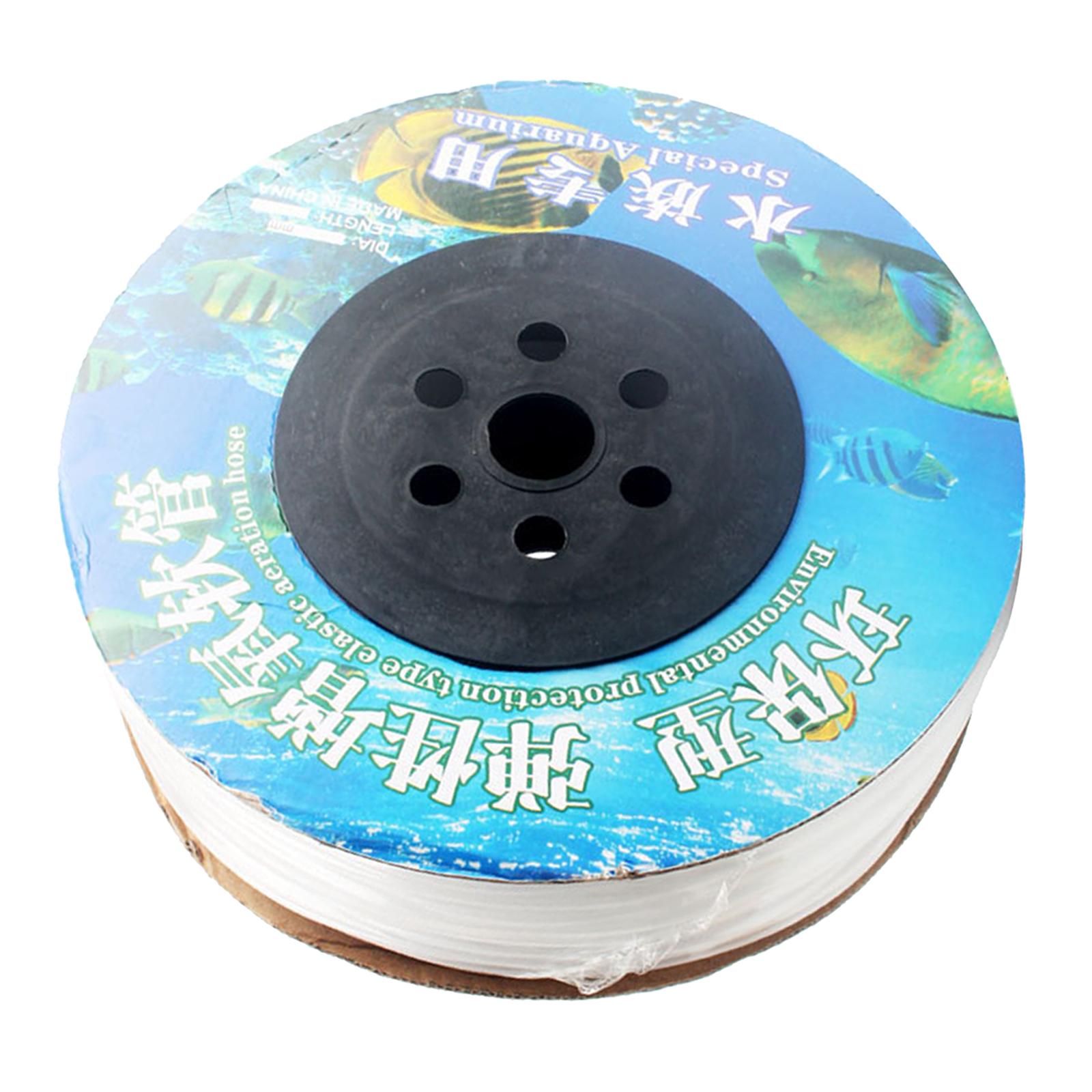 Aquarium Clear Plastic Pump Oxygen Hose Air Bubble Stone Tube Accessories