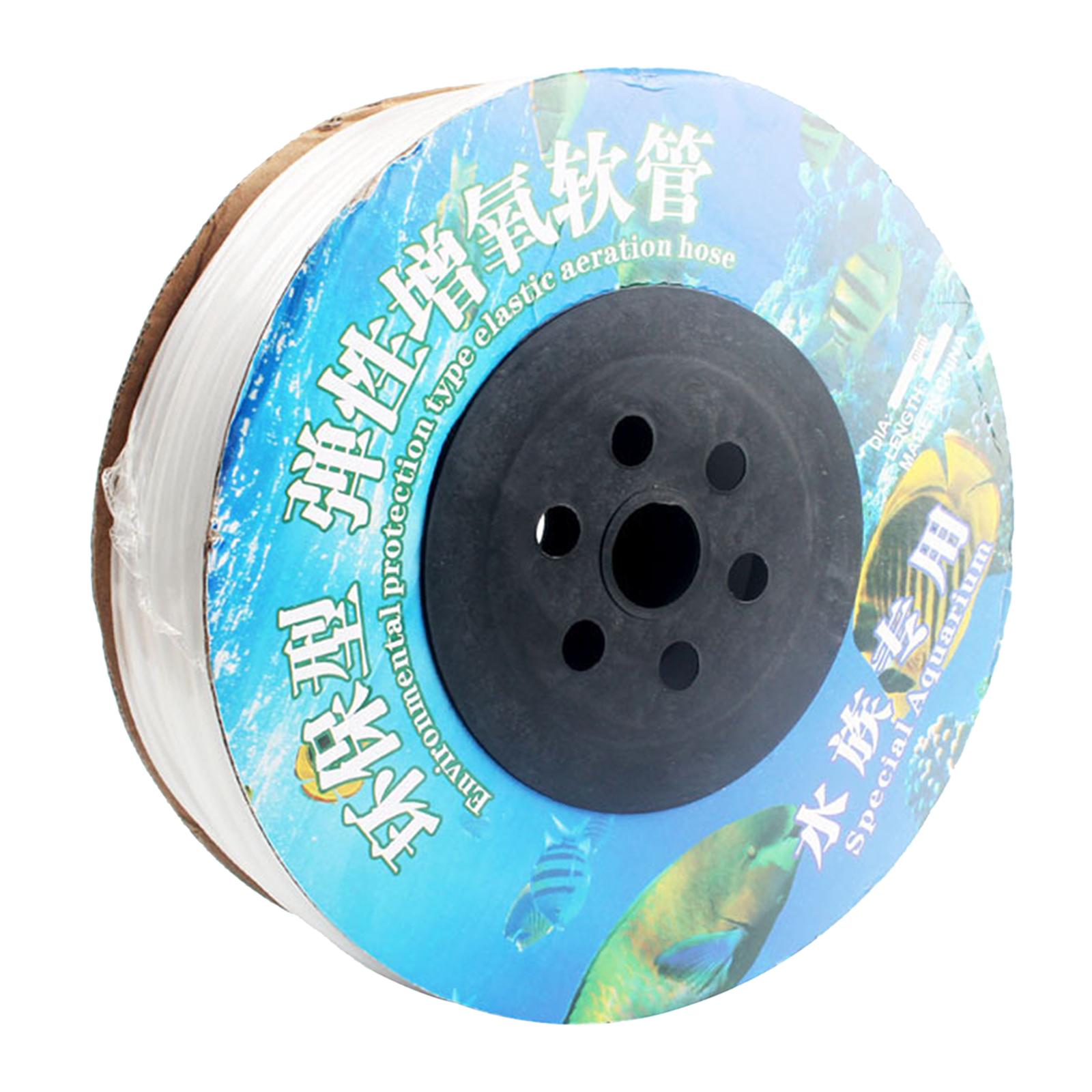 Aquarium Clear Plastic Pump Oxygen Hose Air Bubble Stone Tube Accessories
