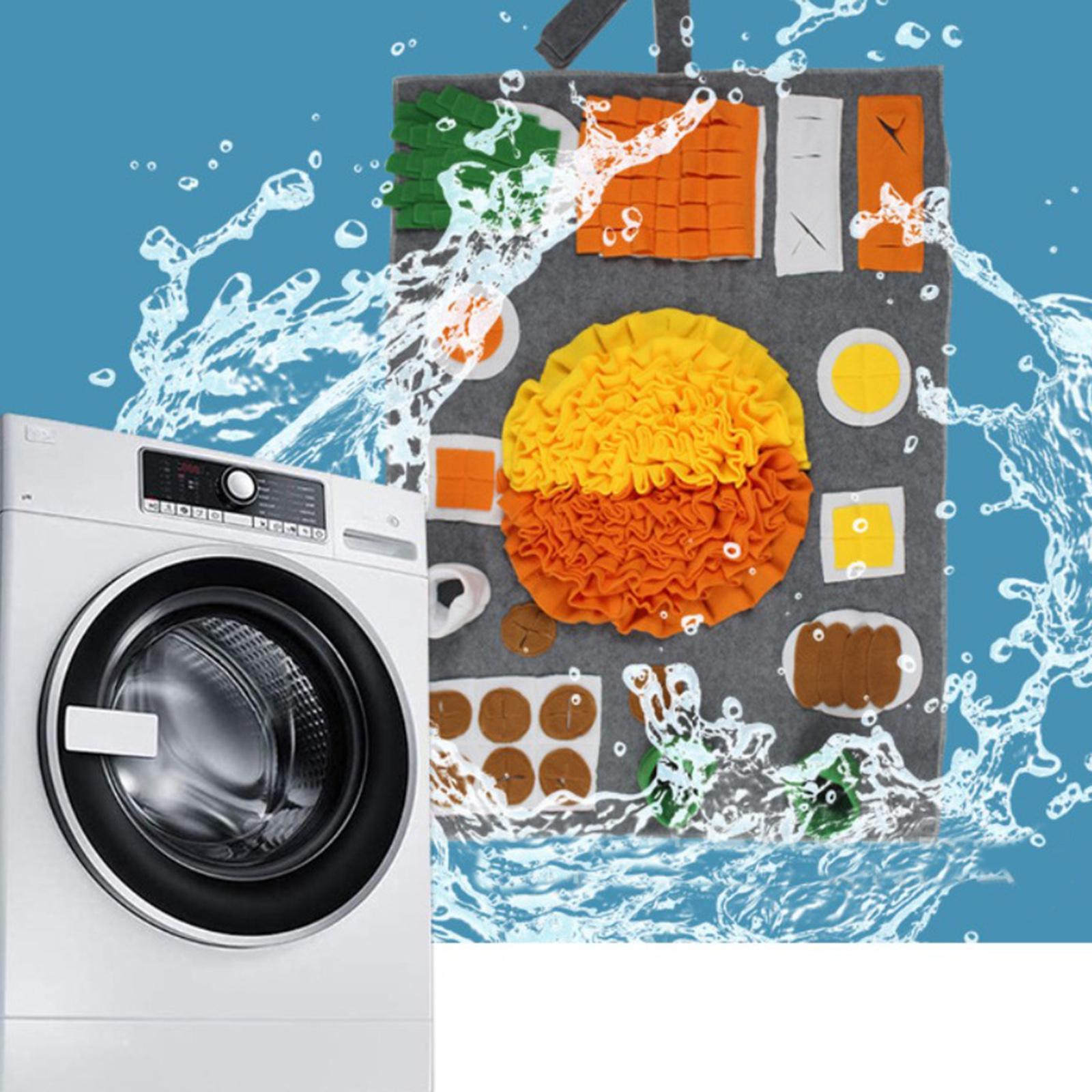 Dog Snuffle Mat Pad Cushion Interactive Slow Feeder Fun Toy Stress Relief