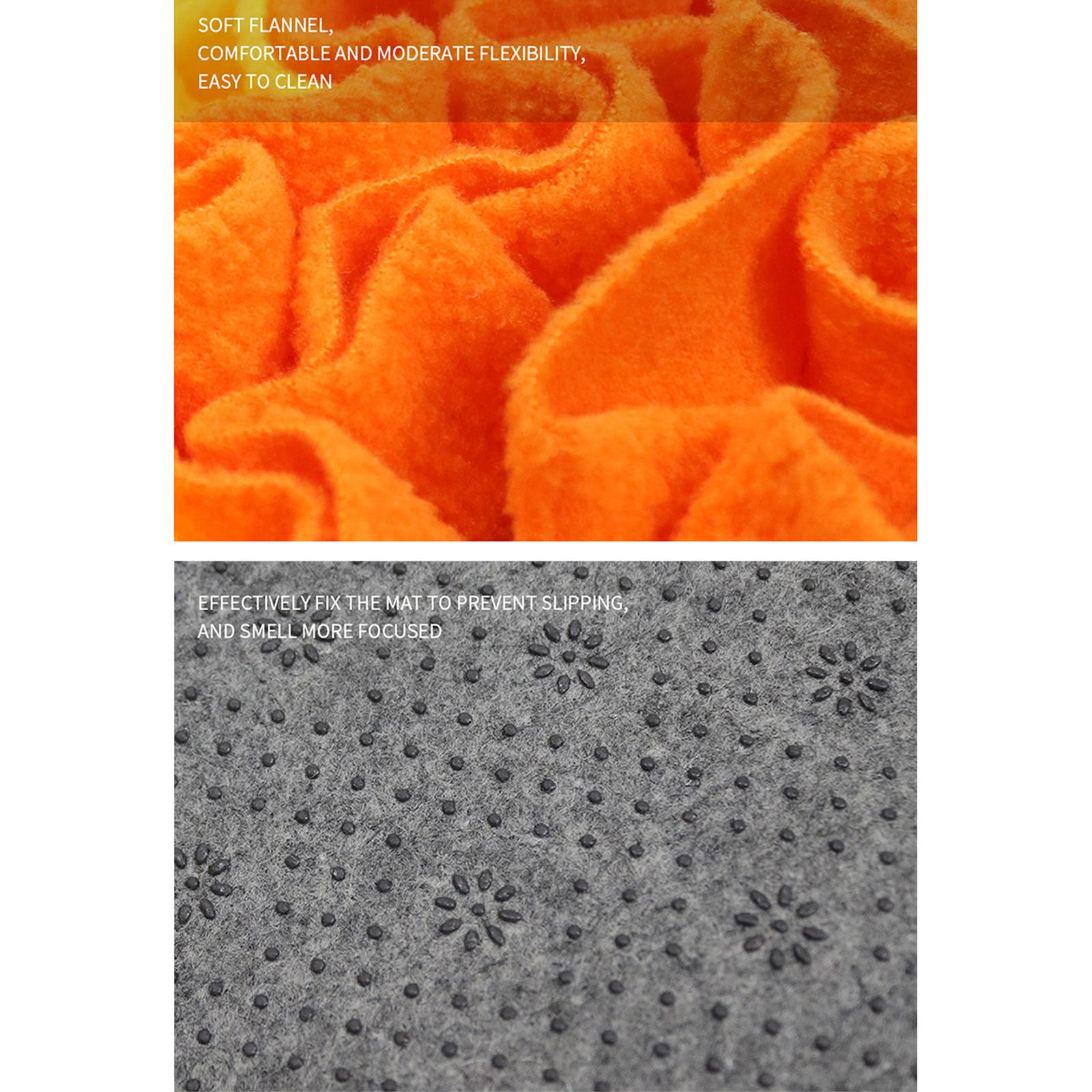 Dog Snuffle Mat Pad Cushion Interactive Slow Feeder Fun Toy Stress Relief