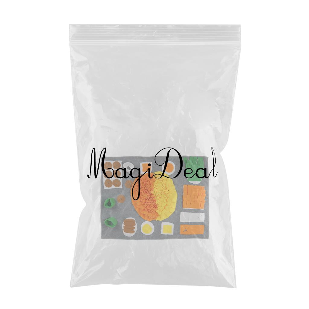 Dog Snuffle Mat Pad Cushion Interactive Slow Feeder Fun Toy Stress Relief