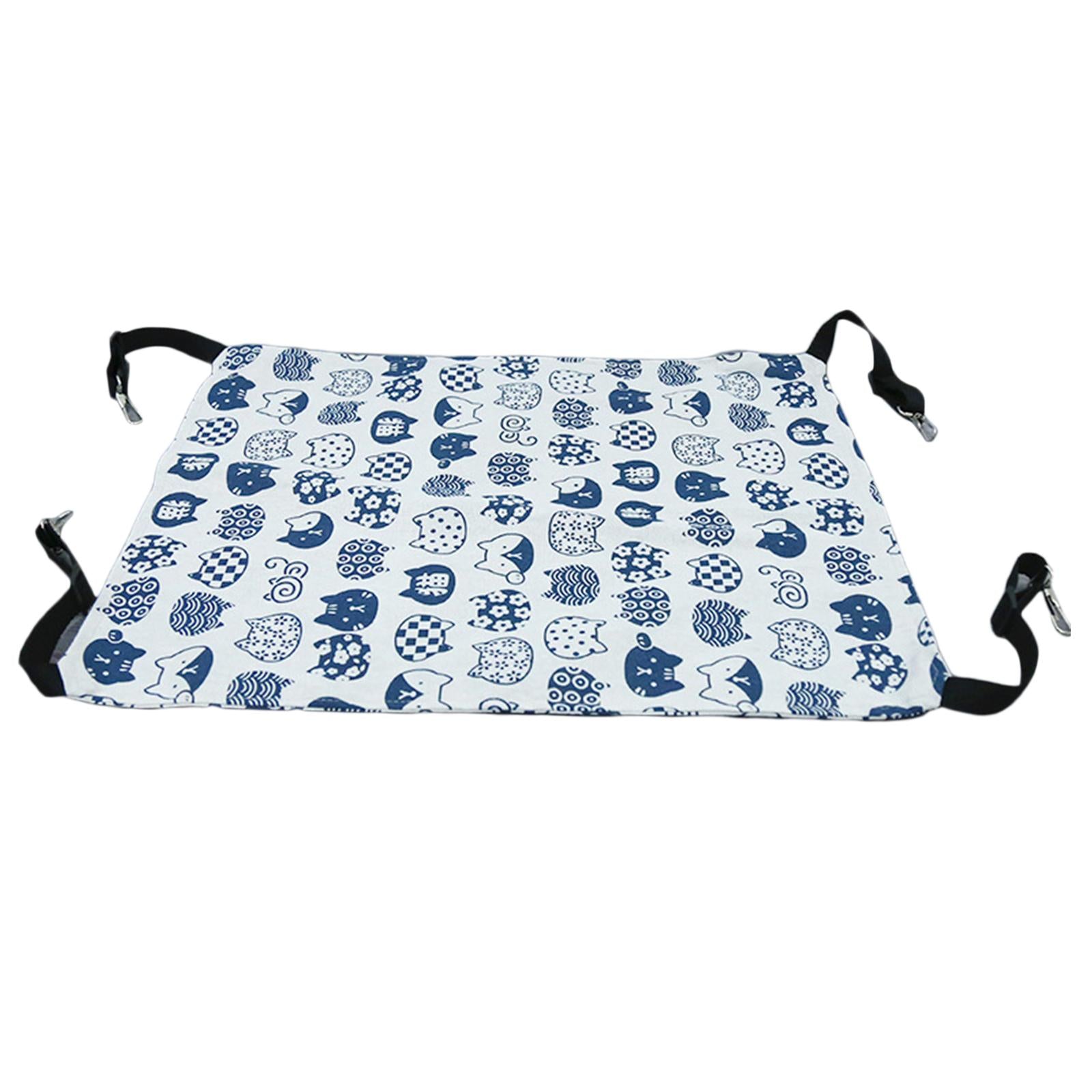 Cat Hammock Bed Swing Comfy Dog Pet Cats Hanging Fun Pets Furniture Beds Summer White L