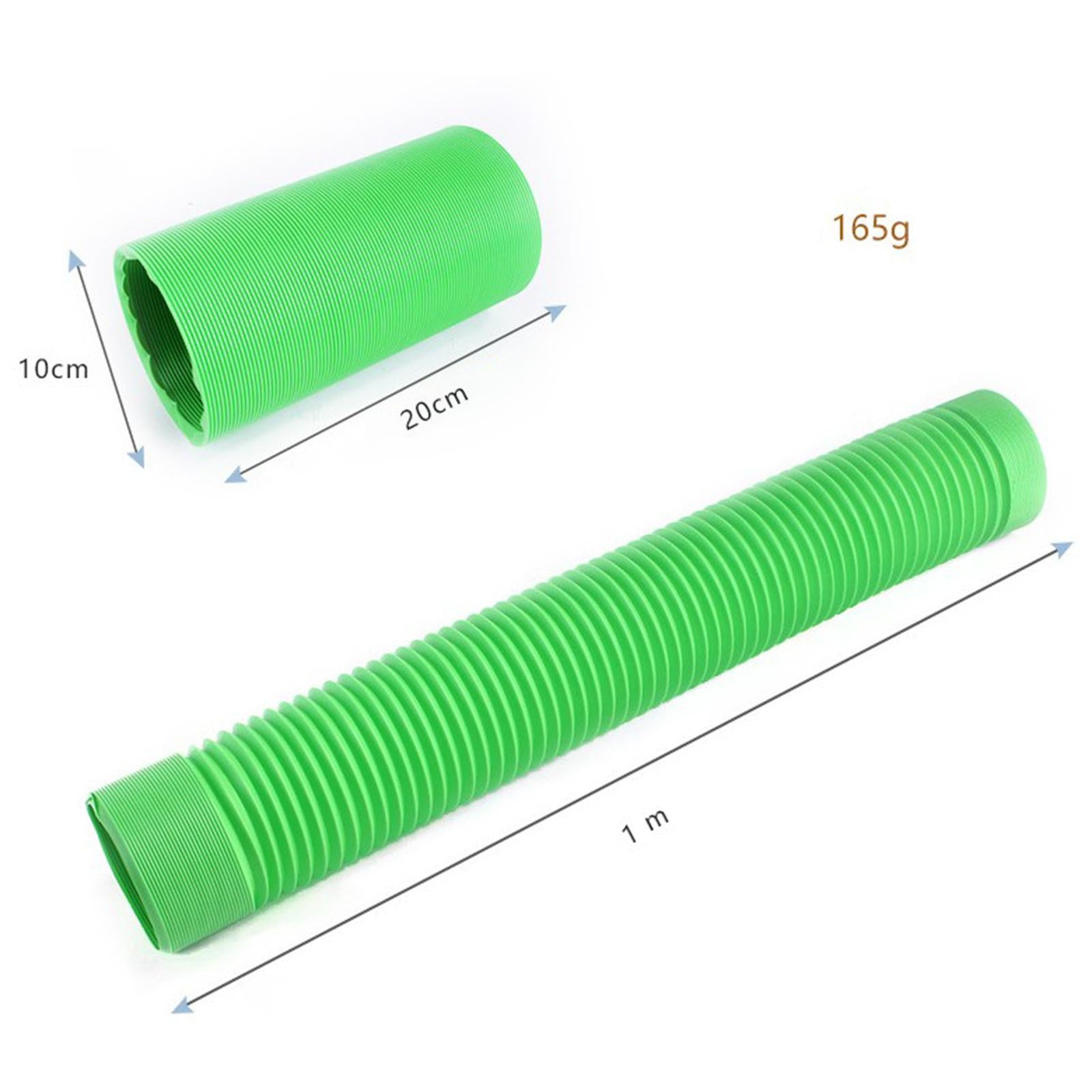 Cat Tunnel Pet Tunnels Collapsible Tunnel/Tube for Kittens Play Toy Green