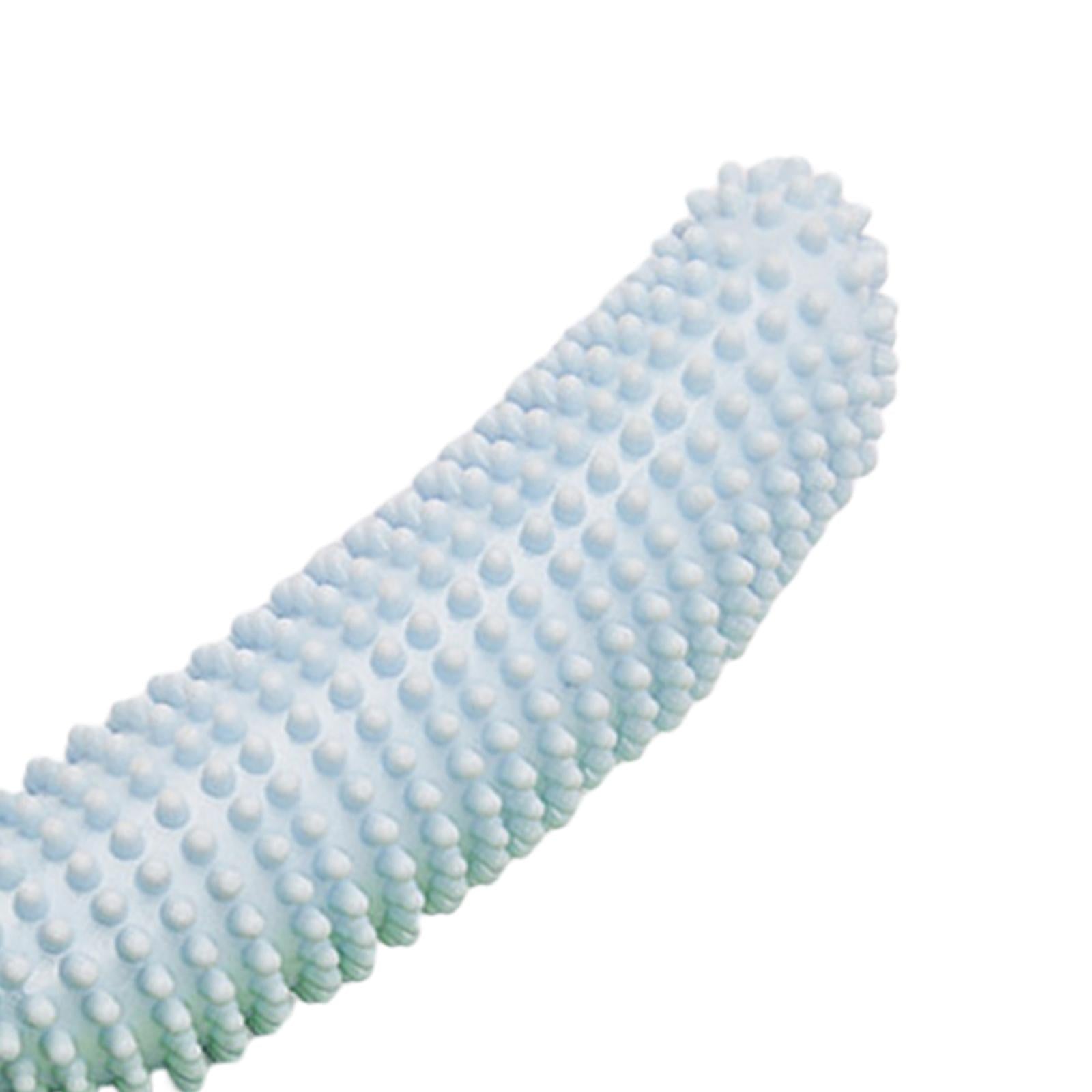 Cute Dog Chew Toy Rubber Chewing Molar Teeth Cleaning Training Playing Blue