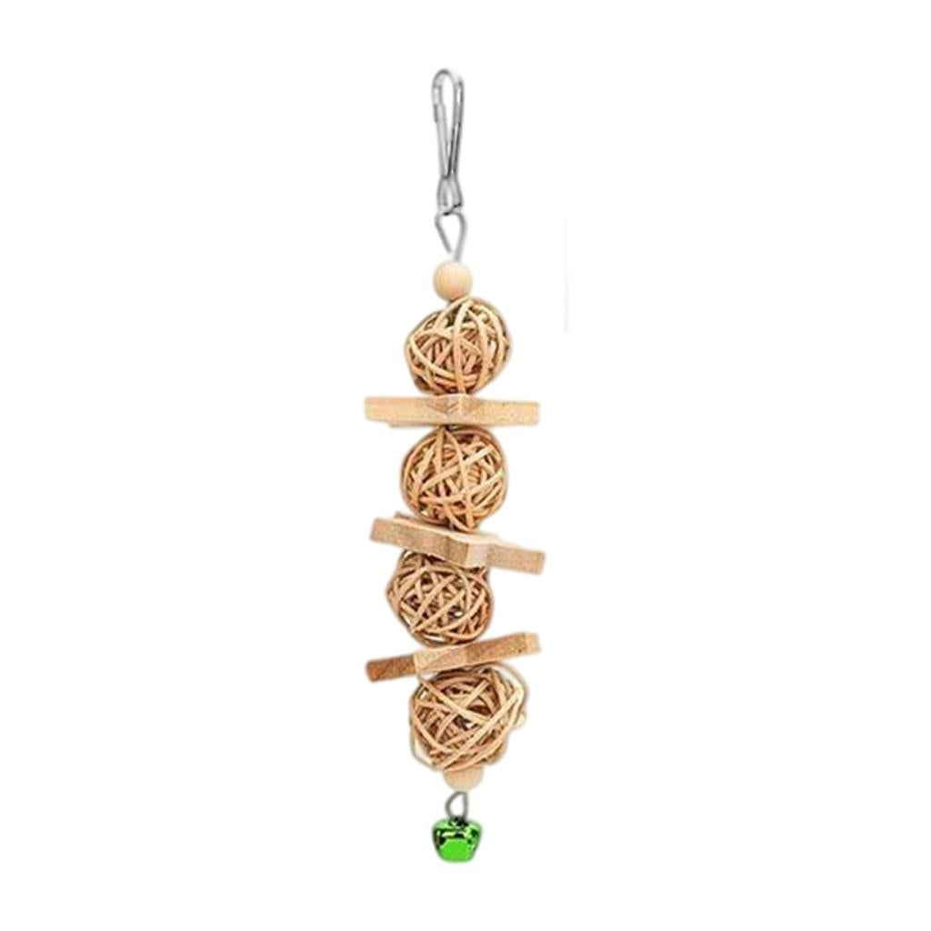 8x Bird Swing Toys Chewing Climbing Intelligence Training for Bird Parrot