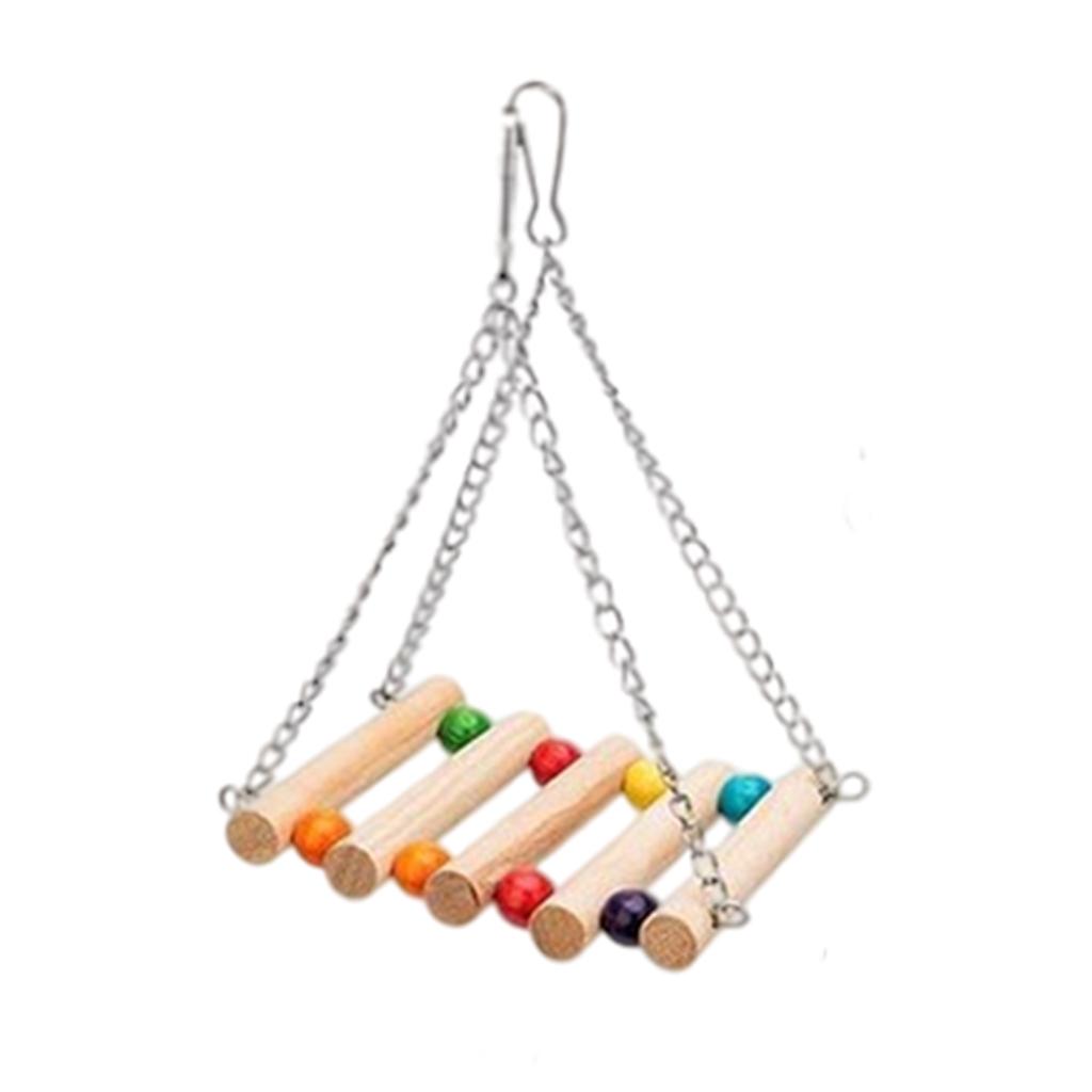 8x Bird Swing Toys Chewing Climbing Intelligence Training for Bird Parrot